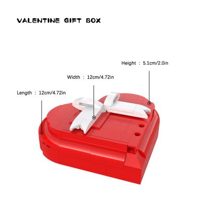 Heart Box Creator MOC-35227 with 209 pieces