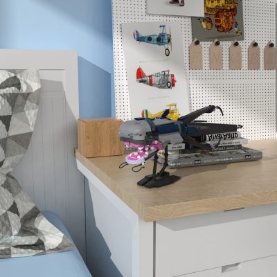 Purrgil Hyperspace Whale Minifig Scale Star Wars MOC-40013 with 539 pieces