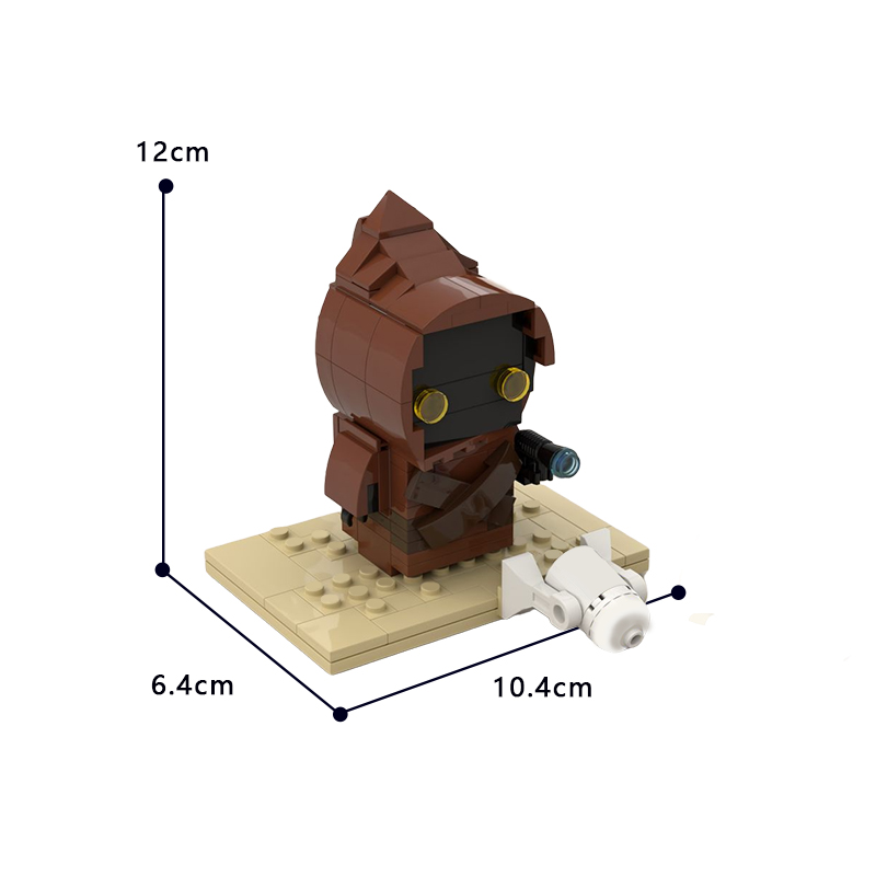 Jawa Brickheadz MOC-40585 Movie with 147 Pieces