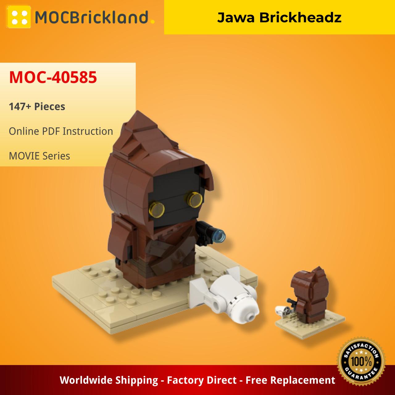 MOCBRICKLAND MOC-40585 Jawa Brickheadz