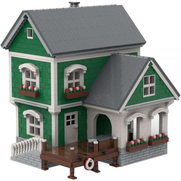 Dock House II Modular Building MOC-40967 with 3146 pieces