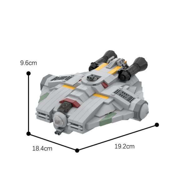 The Ghost (Star Wars) Star Wars MOC-44516 with 554 pieces
