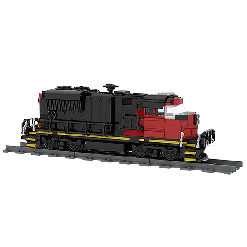 Cargo Train – EMD SD70M-2 CN Train MOC-47989 TECHNIC with 697 pieces
