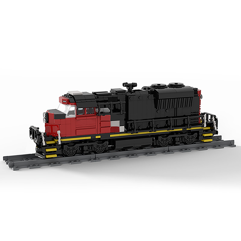 Misbrug junk mesh Cargo Train – EMD SD70M-2 CN Train MOC-47989 TECHNIC with 697 pieces - MOC  Brick Land