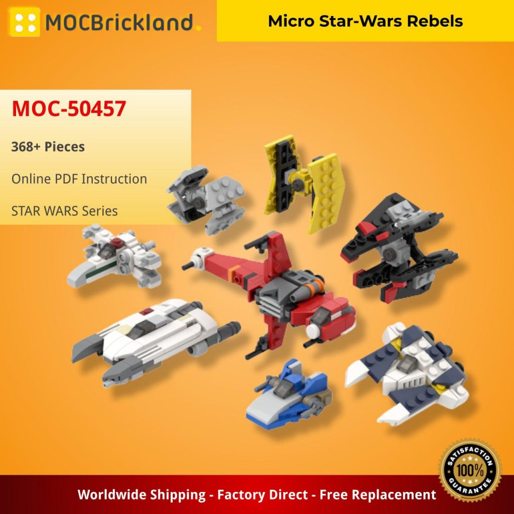 Micro Star-Wars Rebels MOC-50457 Star Wars with 368 Pieces