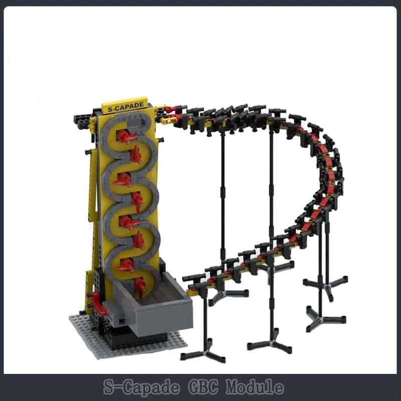 S-Capade GBC Module Technician MOC-51009 with 771 pieces S-Capade GBC Module Technician MOC-51009 with 771 pieces