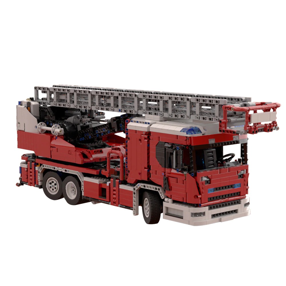 L Fire Engine Technician MOC-60361 with 4517 pieces L Fire Engine Technician MOC-60361 with 4517 pieces