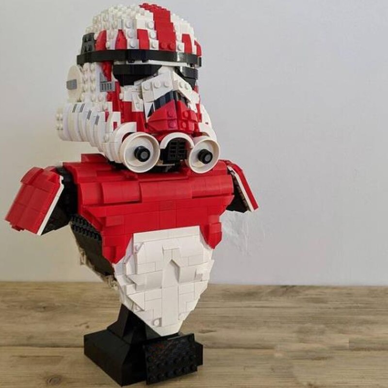 Shocktrooper Bust Star Wars MOC-60572 with 1428 pieces Shocktrooper Bust Star Wars MOC-60572 with 1428 pieces