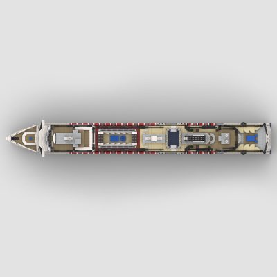 MS Koningsdam Creator MOC-64406 with 3622 pieces