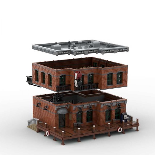 Bar and Club Modular Building MOC-76220 with 5042 pieces