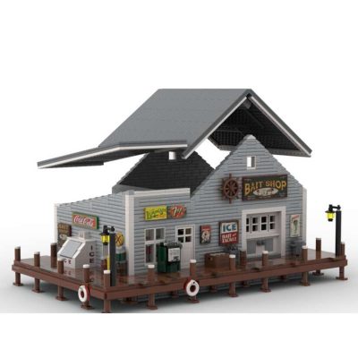 Bait and Tackle Modular Building MOC-78092 with 2958 pieces