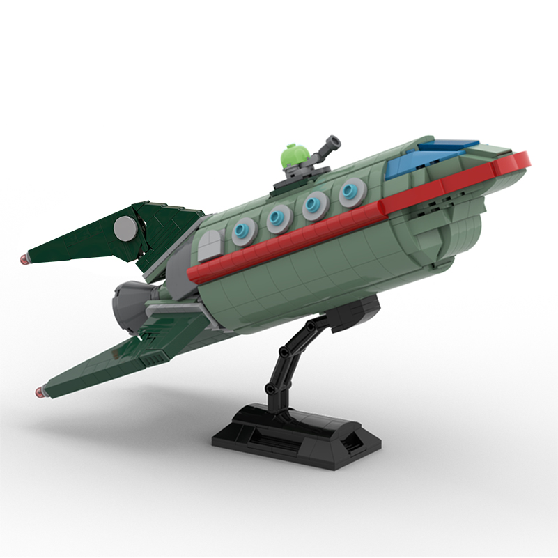 Planet Express Ship MOC-82707 Space with 628 Pieces