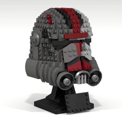 Hunter Helmet Bust Star Wars MOC-89334 with 748 pieces