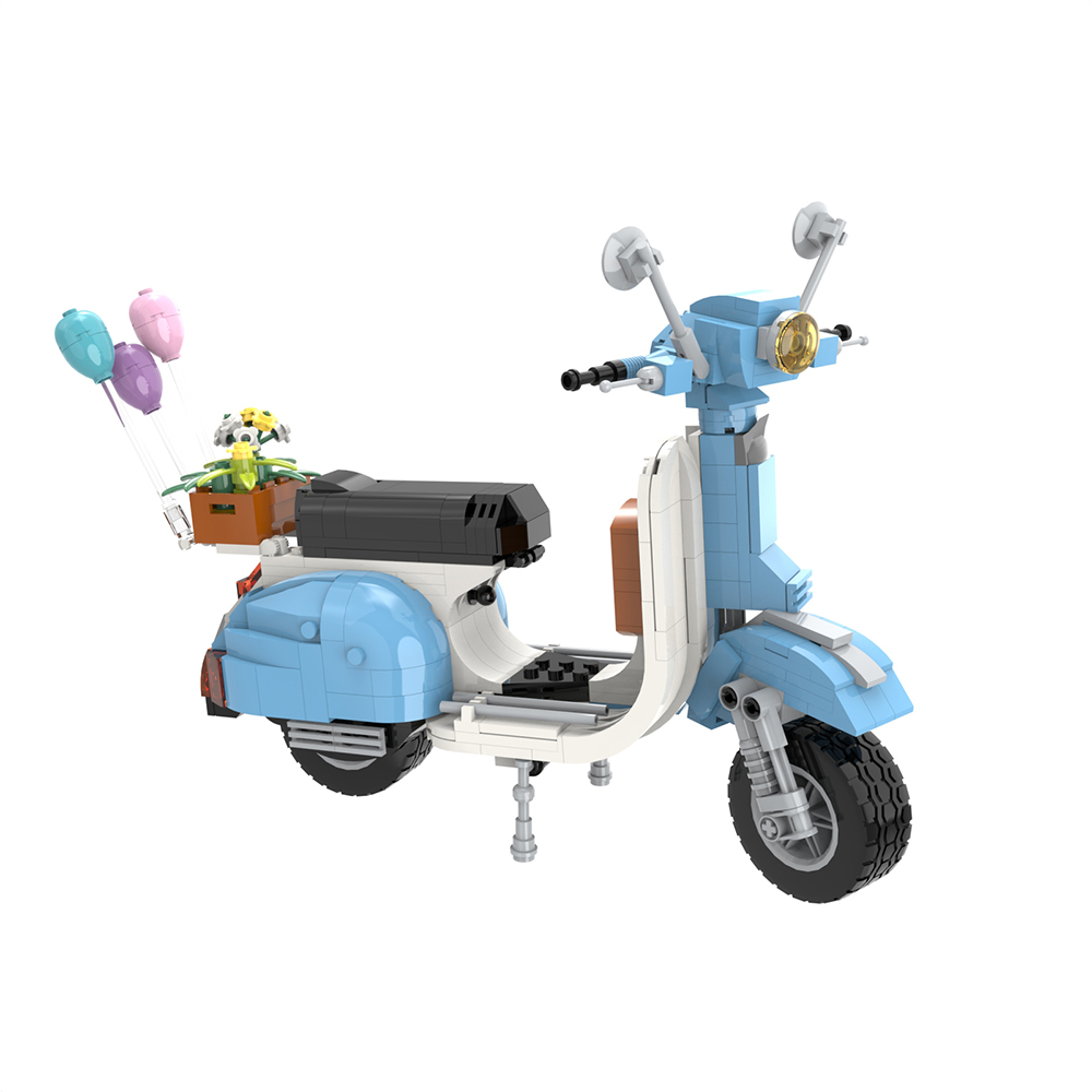 Scooter MOC-89598 Creator with 569 Pieces