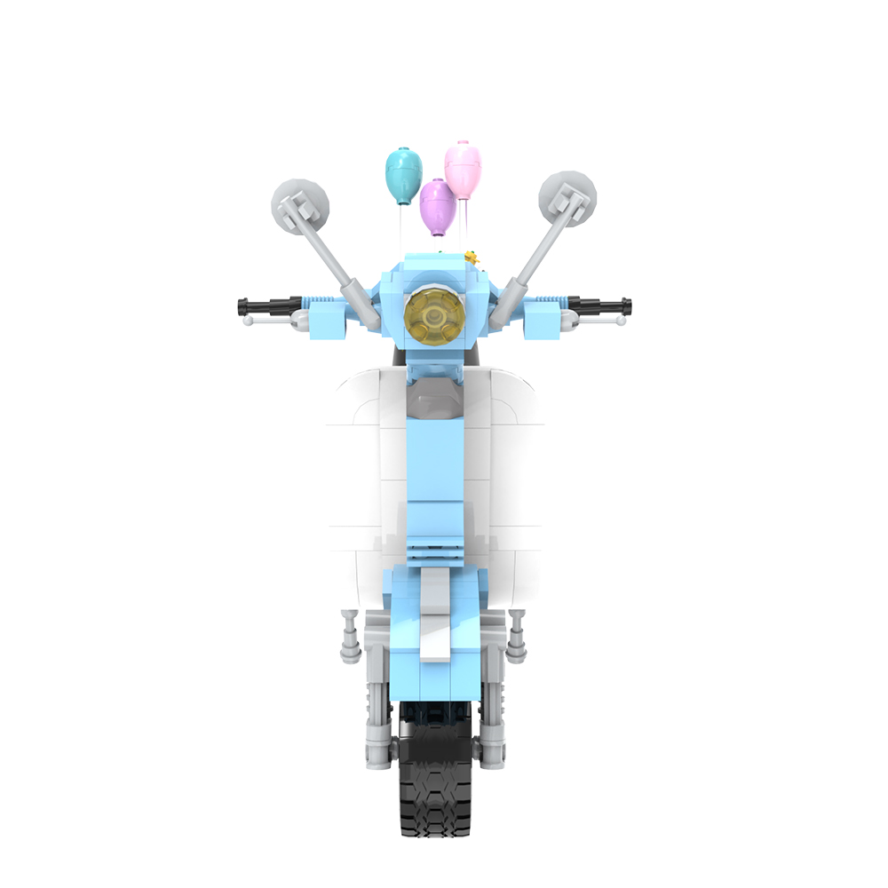 Scooter MOC-89598 Creator with 569 Pieces