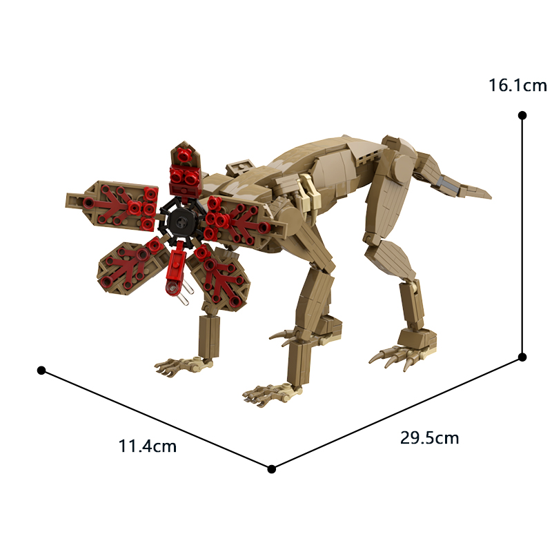 Demogorgon from Stranger Things MOC-89599 Movie with 375 Pieces