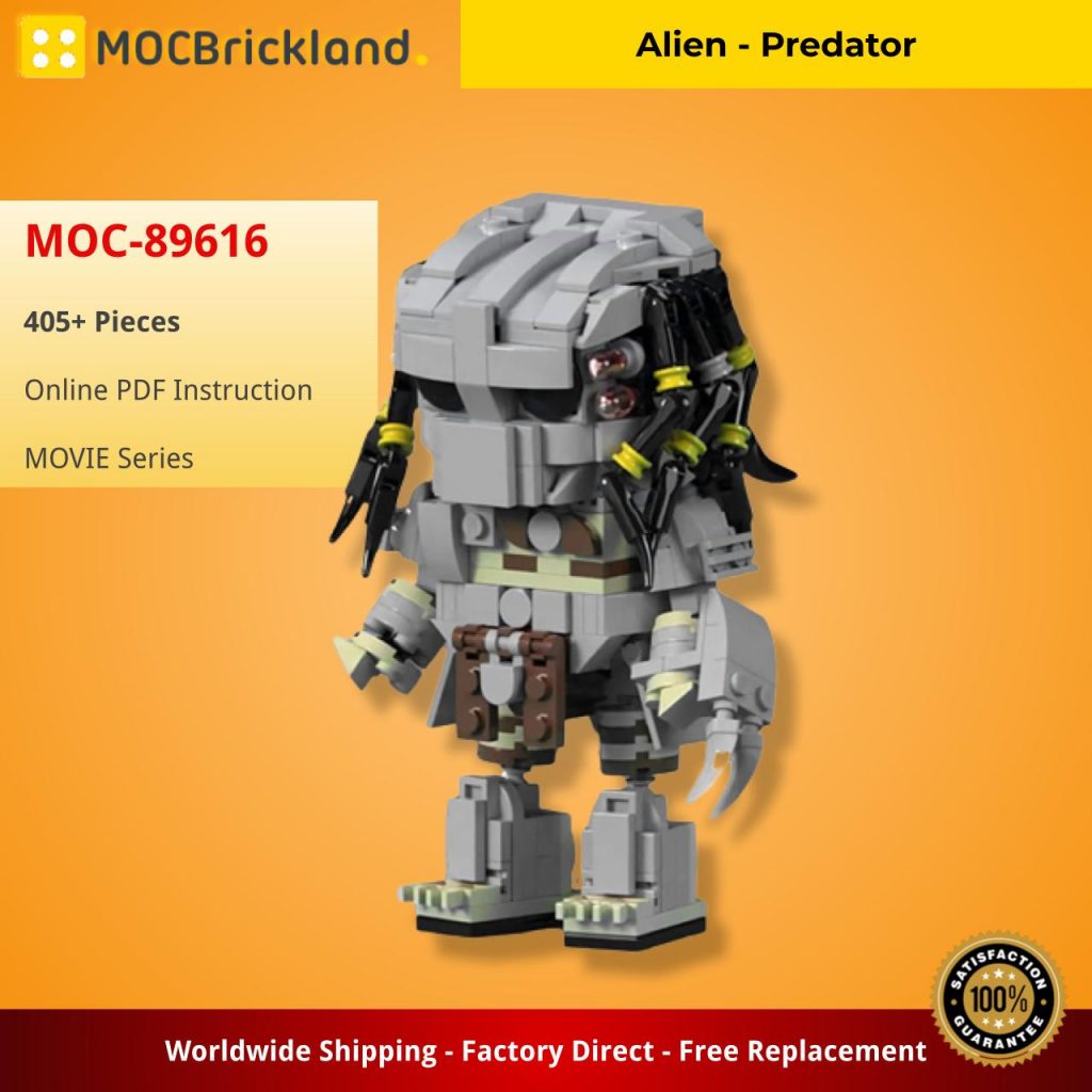 Alien – Predator MOC-89616 Movie with 405 pieces