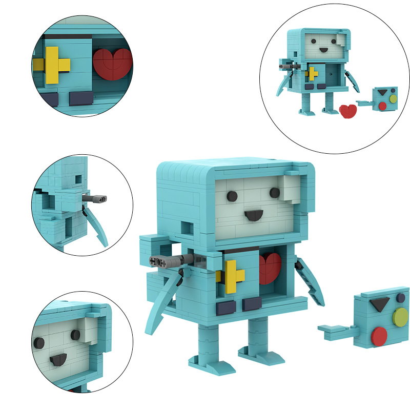 Adventure Time-BMO MOC-89619 Movie with 474 pieces
