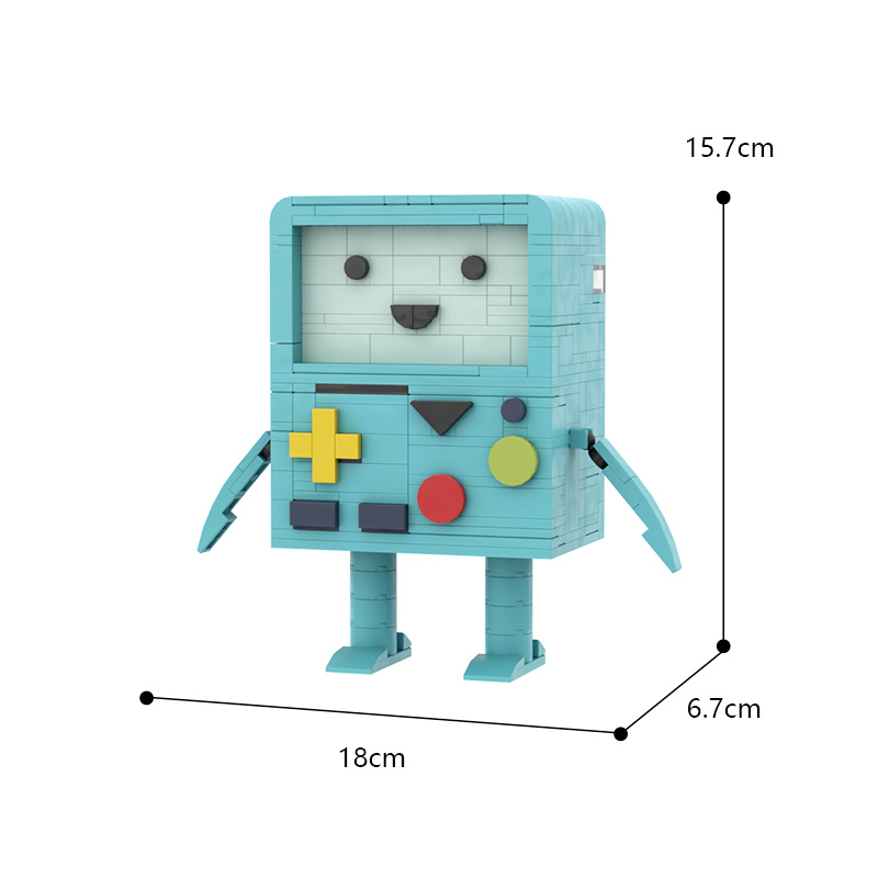 Adventure Time-BMO MOC-89619 Movie with 474 pieces