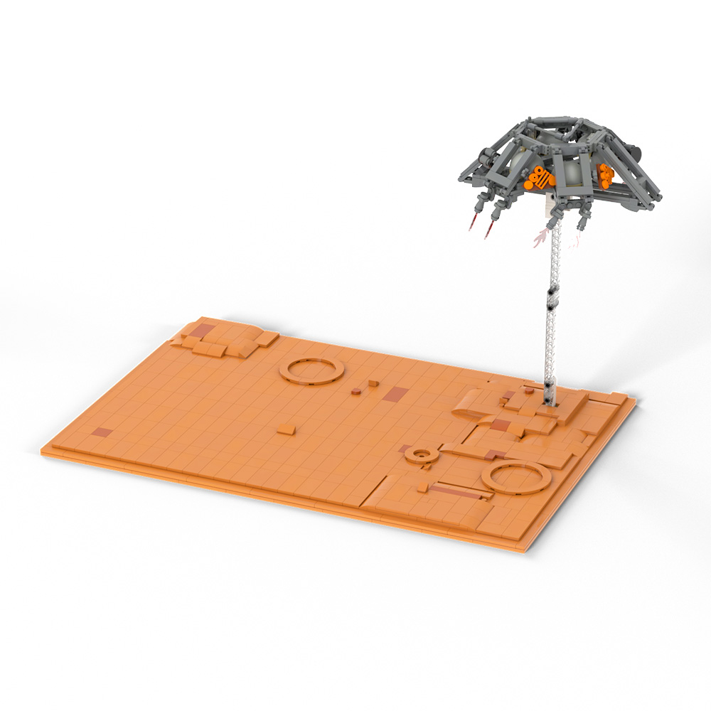 Perseverance Mars Surface MOC-89624 with 857 pieces