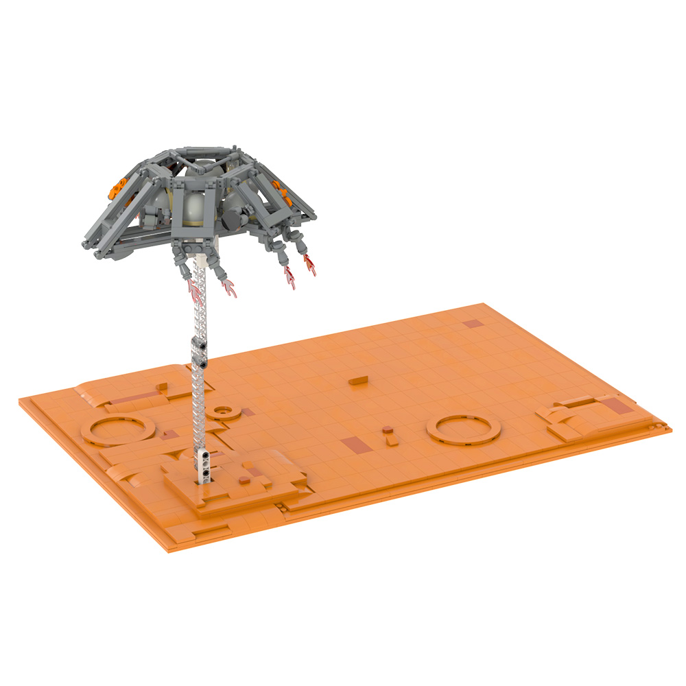 Perseverance Mars Surface MOC-89624 with 857 pieces