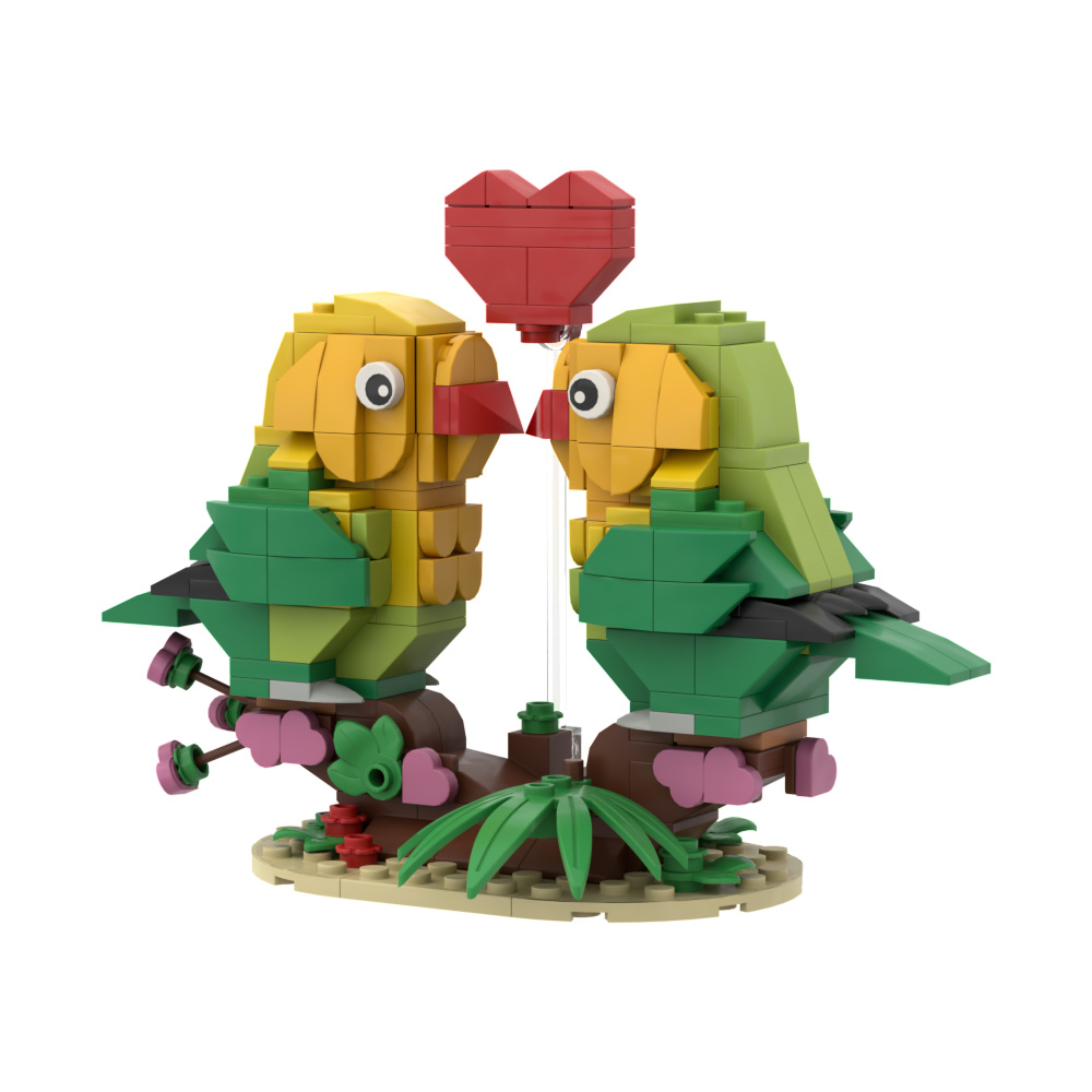 Lovebirds MOC-896464 Creator with 278 Pieces