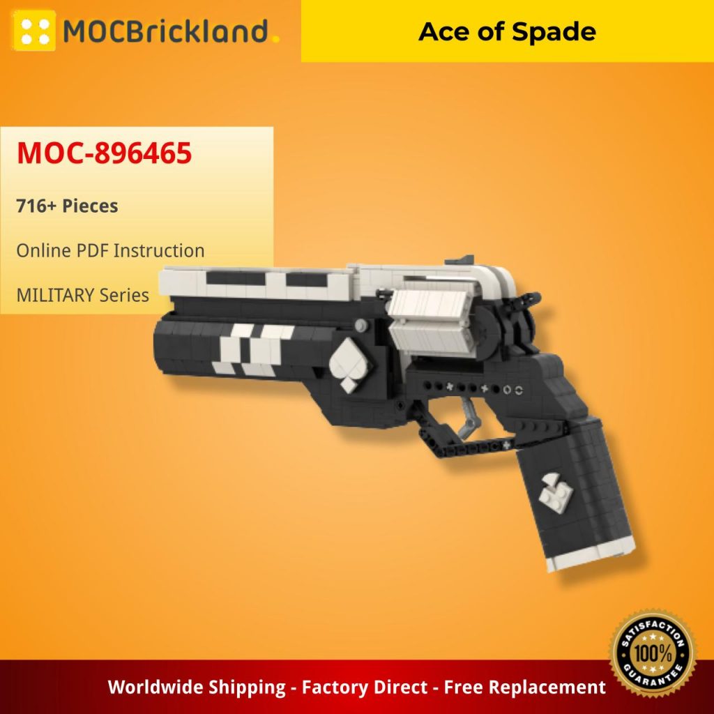 Ace of Spade MOC-896465 Military with 716 Pieces