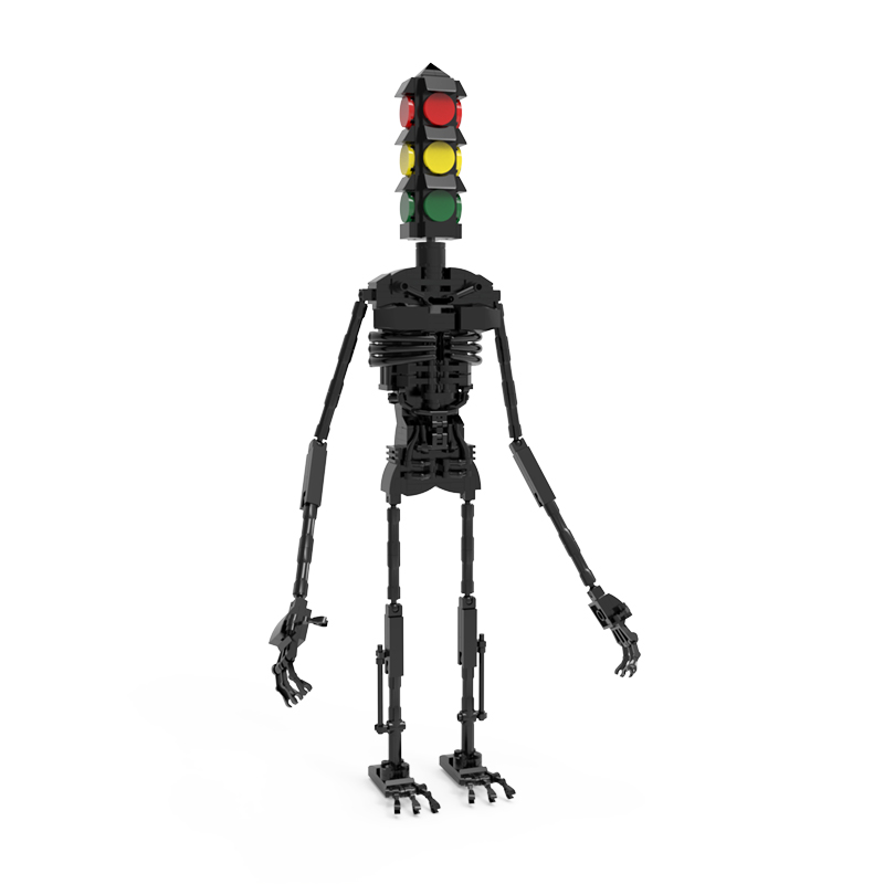 Traffic Light Siren Head Movie MOC-89683 with 303 pieces Traffic Light Siren Head Movie MOC-89683 with 303 pieces