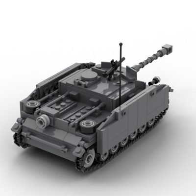 German Army G-Type Sturmgeschütz III Military MOC-89725 with 417 pieces