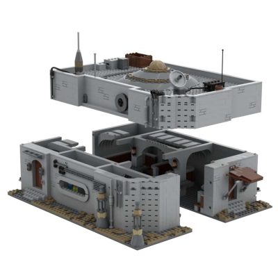 Nevarro Cantina Star Wars MOC-91322 with 1679 pieces