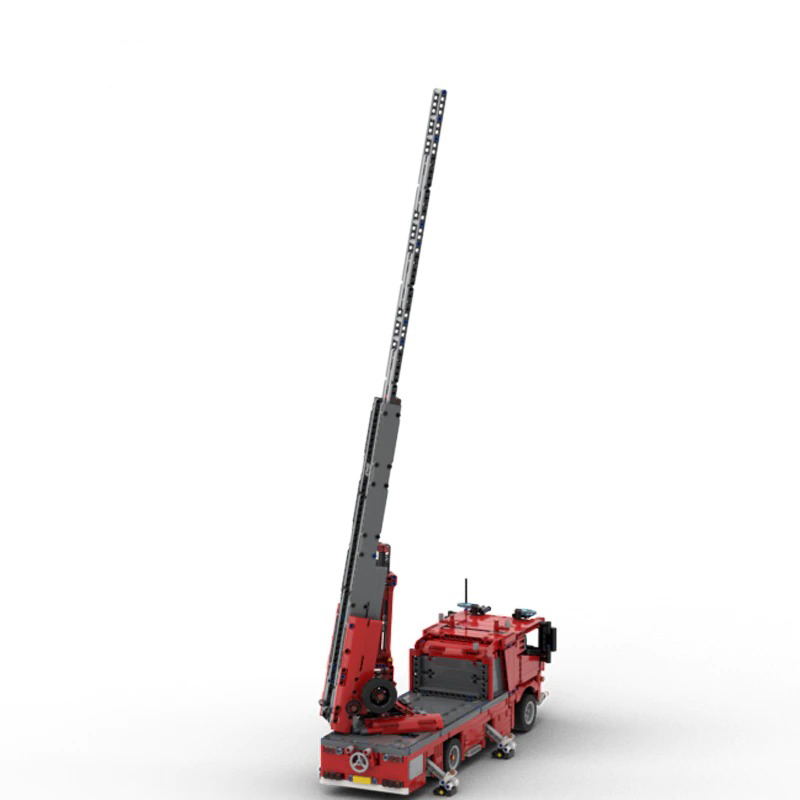 Fire Truck “DL / Ladder” (RC-Option) Technician MOC-91785 with 1666 pieces Fire Truck “DL / Ladder” (RC-Option) Technician MOC-91785 with 1666 pieces