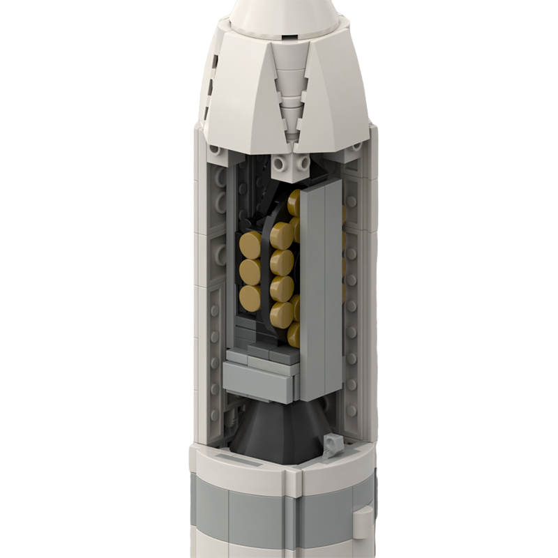 1:110 Ariane 5 ECA MOC-93722 Space Designed By SkySaac With 1256 Pieces