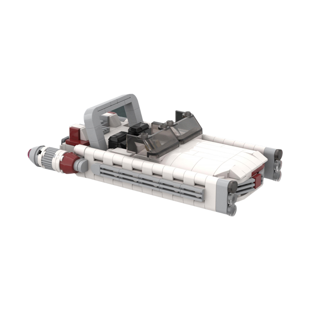 Pixel-Dans Bobas Landspeeder Star Wars MOC-98172 with 352 pieces Pixel-Dans Bobas Landspeeder Star Wars MOC-98172 with 352 pieces