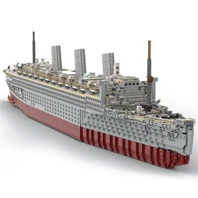 Queen Mary Troopship Creator MOC-99057 with 4746 pieces