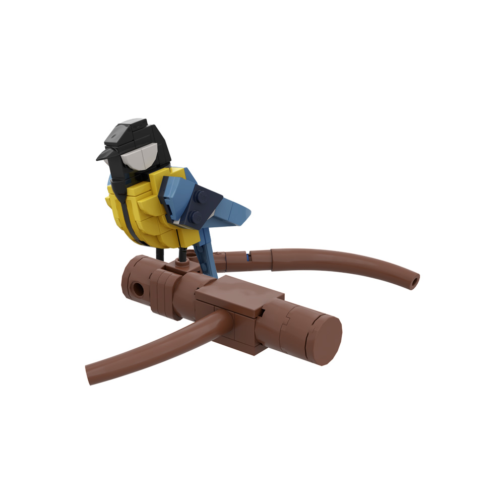 Great Tit MOC-99218 Creator with 99 Pieces