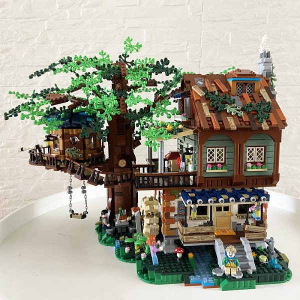 Tree House MODULAR BUILDING LOZ 1033 with 4761 pieces