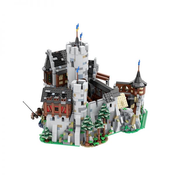 Löwenstein Castle – Official Expansion MODULAR BUILDING MOC-24877 WITH 1627 PIECES