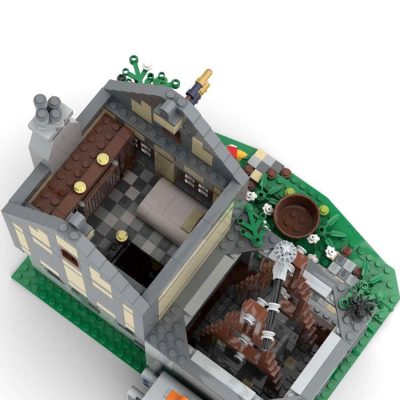 Classic Castle – Motorized Windmill Modular Building MOC-31613 by Tavernellos with 2273 pieces