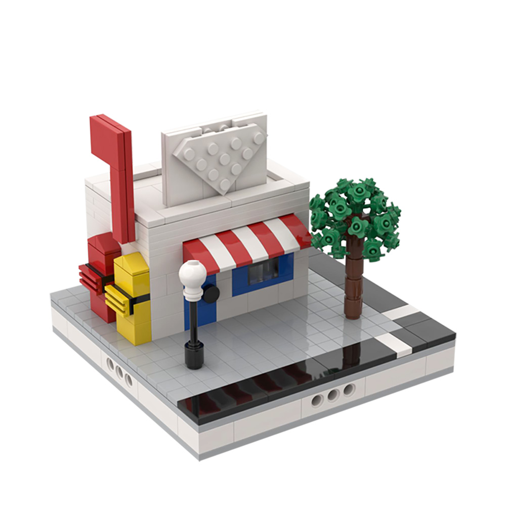 Post Office for a Modular City MODULAR BUILDING MOC-32982 WITH 312 PIECES