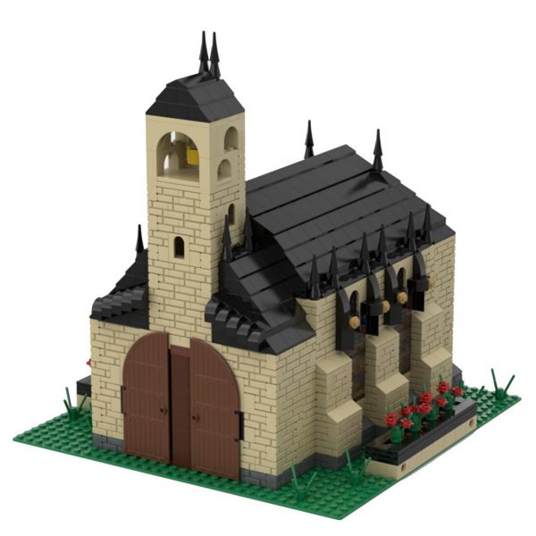 Church with Cemetery MODULAR BUILDING MOC-36498 by gabizon with 5731 pieces