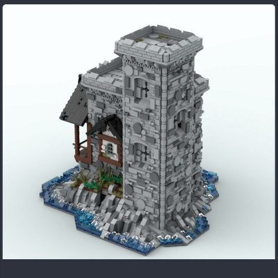 Watch Tower Modular Building MOC-47987 by povladimir with 4299 pieces