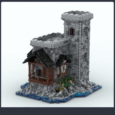 Watch Tower Modular Building MOC-47987 by povladimir with 4299 pieces