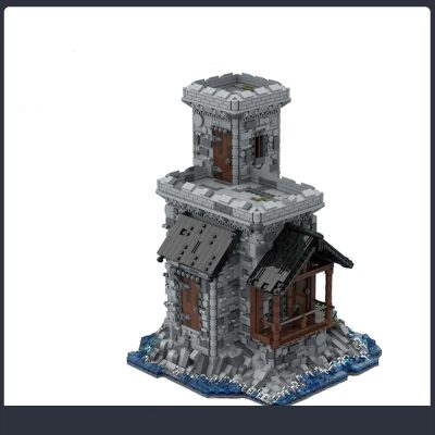 Watch Tower Modular Building MOC-47987 by povladimir with 4299 pieces