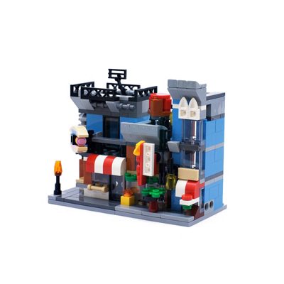 Detective’s Office MODULAR BUILDING MOC-4809 WITH 188 PIECES