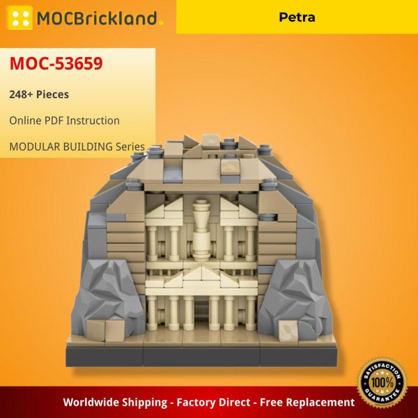 Petra MODULAR BUILDING MOC-53659 WITH 248 PIECES
