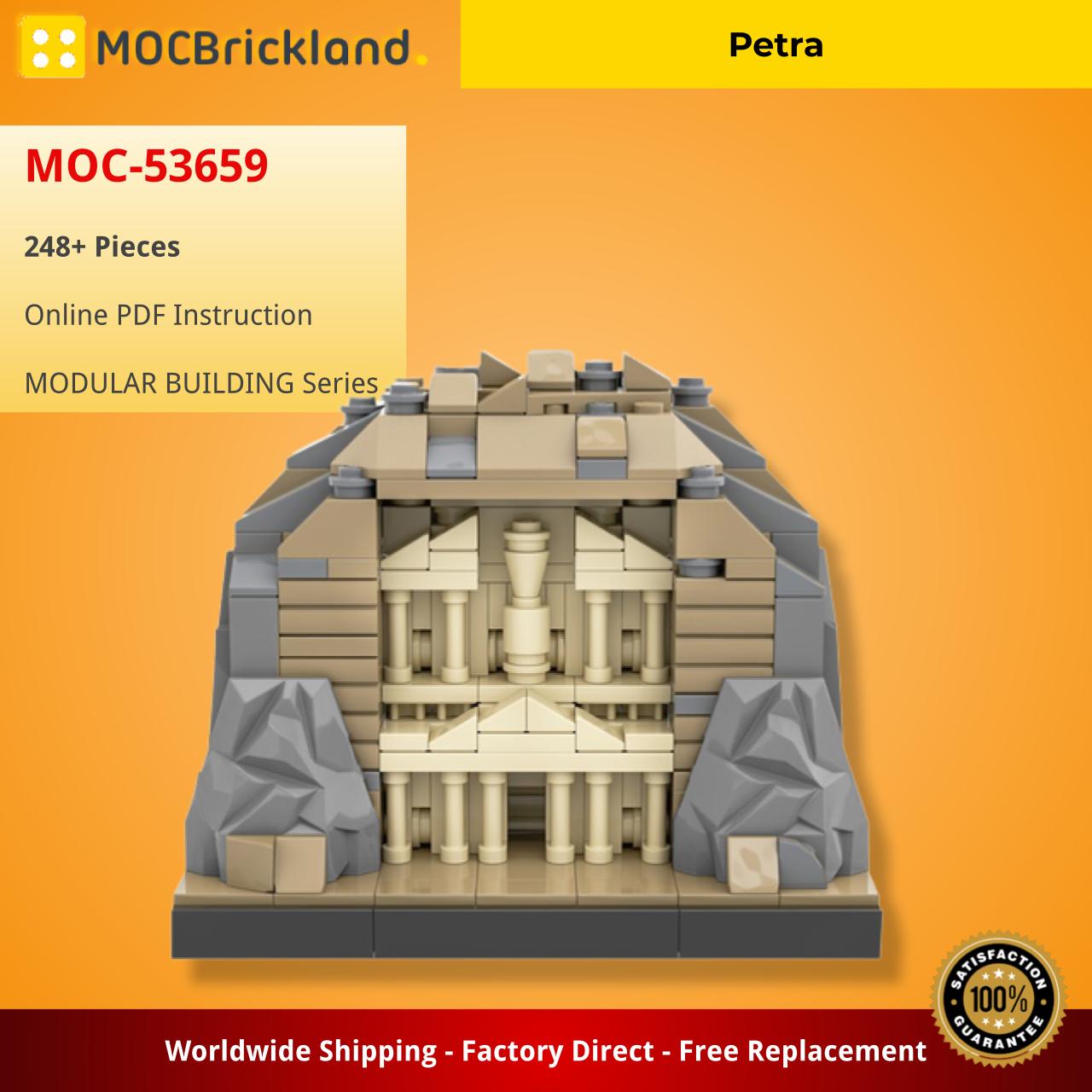 Petra MODULAR BUILDING MOC-53659 WITH 248 PIECES