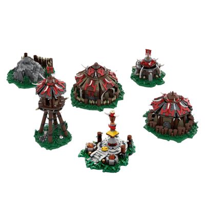 WOW Fantasy Orc’s (Horde) Bundle Modular Building MOC-59833 by MOCOPOLIS with 3675 pieces