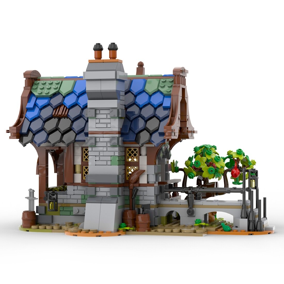 LEGO MOC Medieval Stables by Gr33tje13