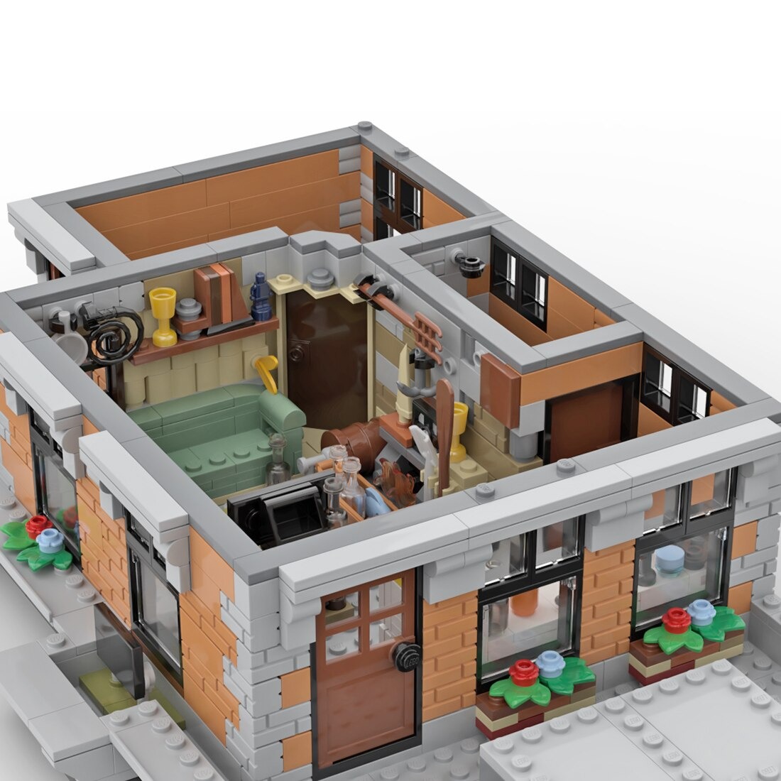 Bro Thor’s Penthouse MODULAR BUILDING MOC-84752 by LegoArtisan with 818 pieces Bro Thor’s Penthouse MODULAR BUILDING MOC-84752 by LegoArtisan with 818 pieces