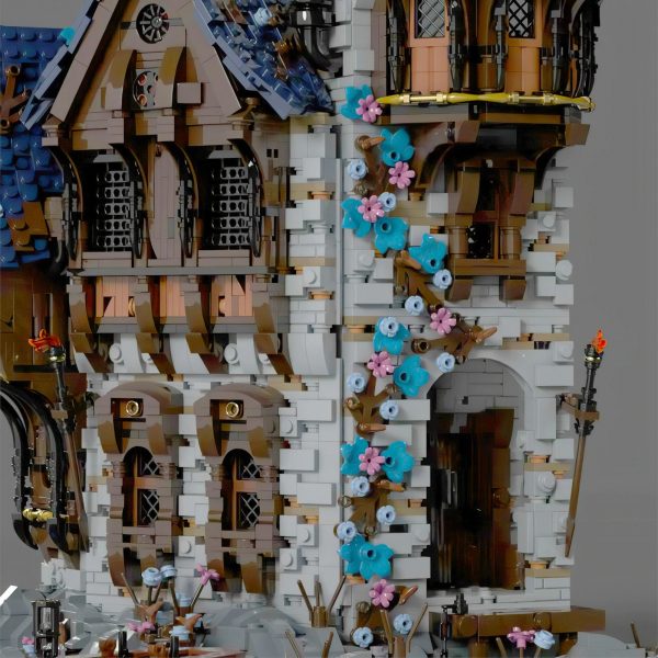 Fire Station by BrickAtive MODULAR BUILDING MOC-89350 WITH 3066 PIECES